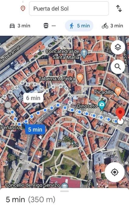 Ferienwohnung Actualizado 2024, Centro, Pleno Casco Vello Vigo Exterior foto